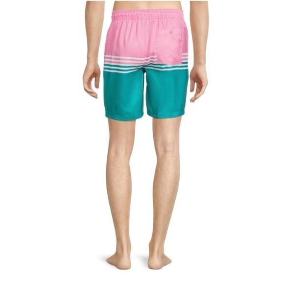 Men's 7" Presto Stripe Swim Trunks Shorts Size XL, XXL - Picture 4 of 6